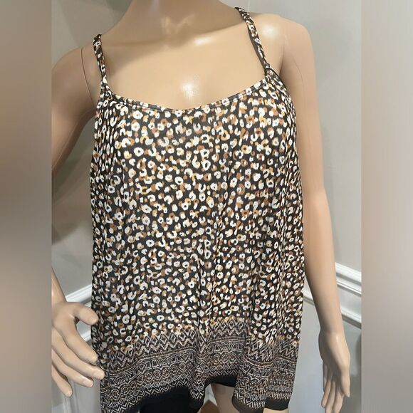 NWT Home Coco Reef Current Bra Sized Mesh Layer Underwire Tankini Wild Cheetah - Picture 5 of 7